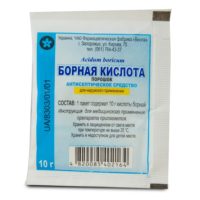 Борная кислота против грибка ногтей